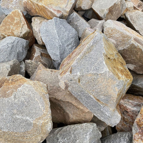 Bloc de granit rouillé (200/400Kg)
