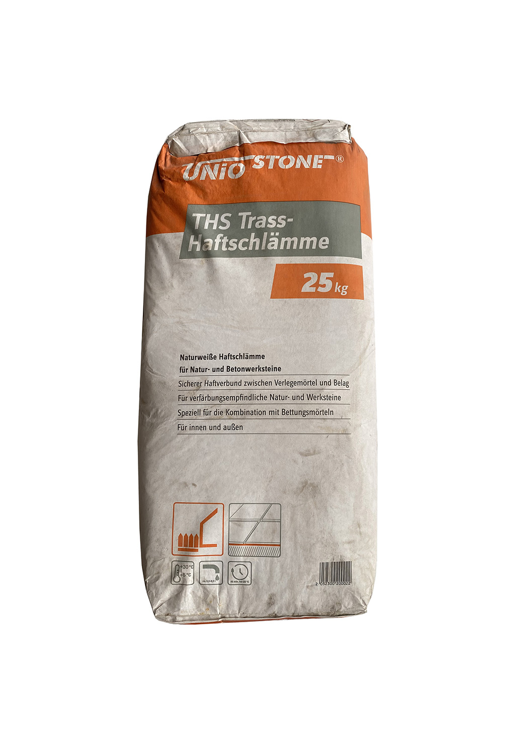 Sac de ciment TRASS THS (Trass-Haftschlämme) – 25Kg (application sur dalles)