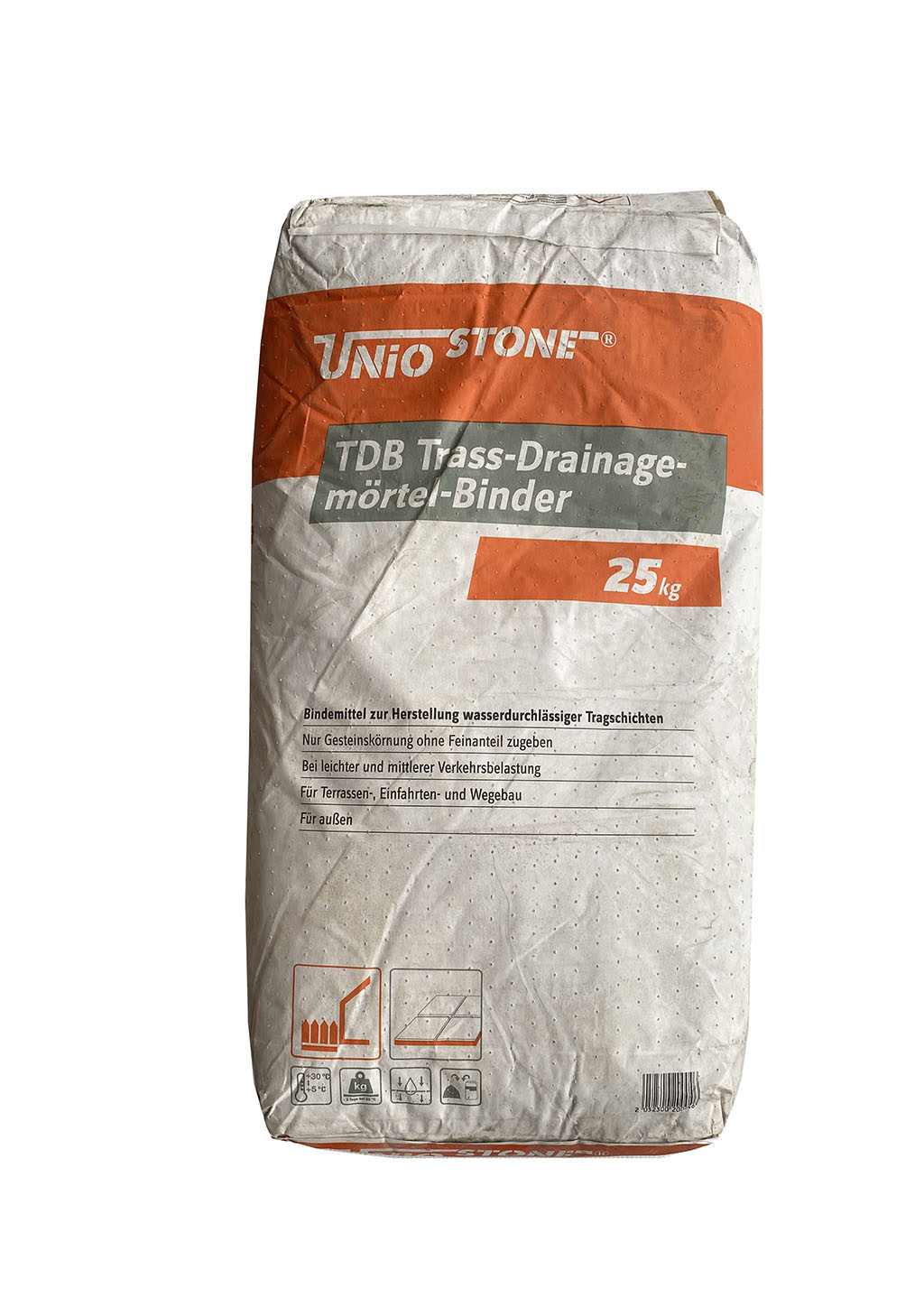 Sac de ciment TRASS TDB – 25Kg (liant pour chape drainante concassé 2/8)