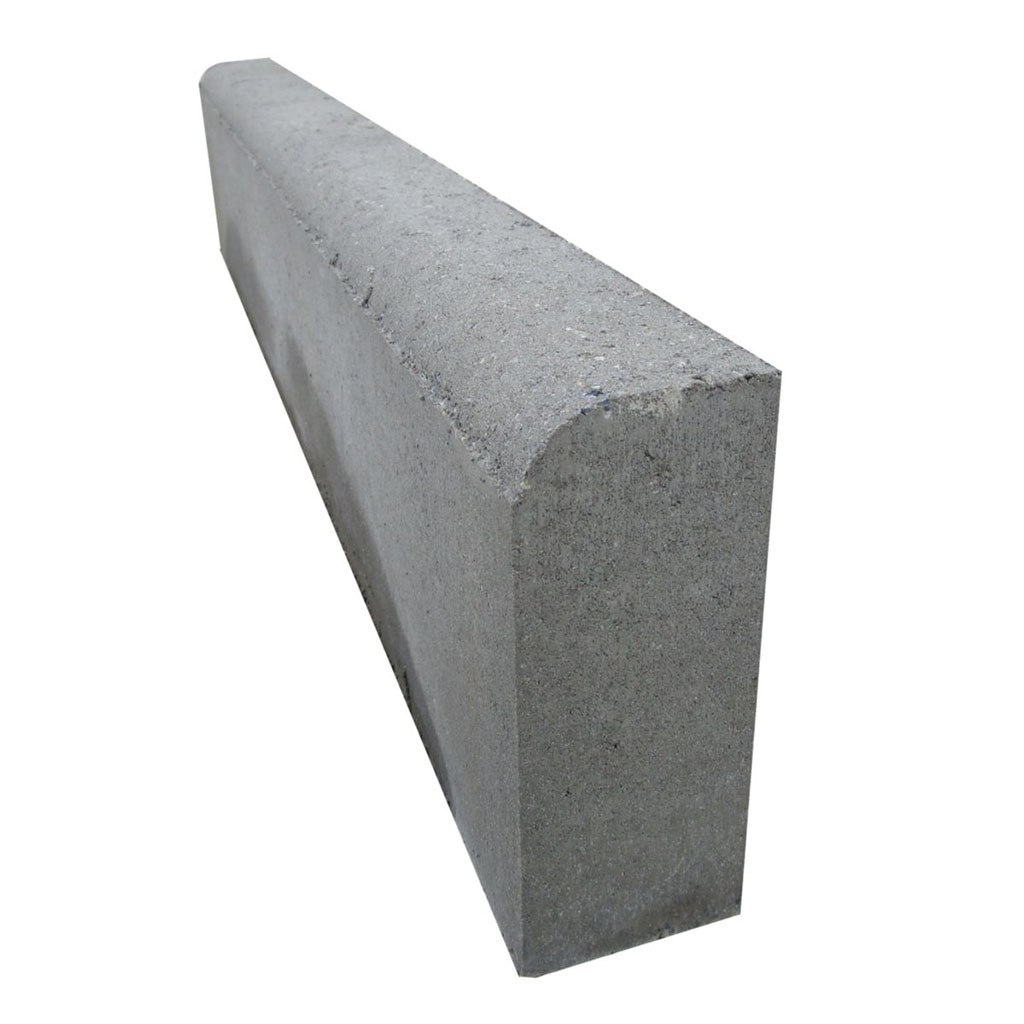 Bordure béton Gris béton 14, épaisseur 8cm