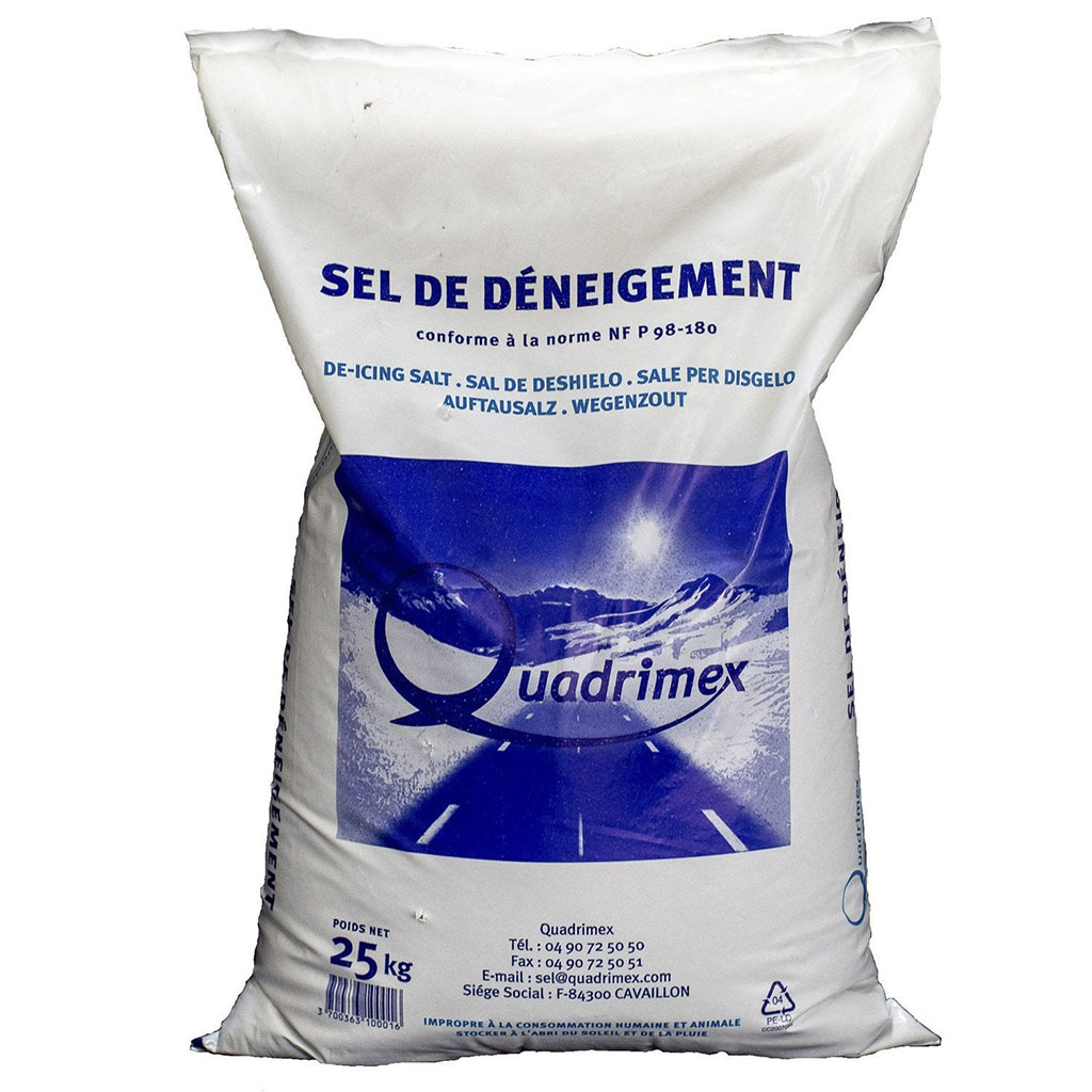 Sel de déneigement 25Kg