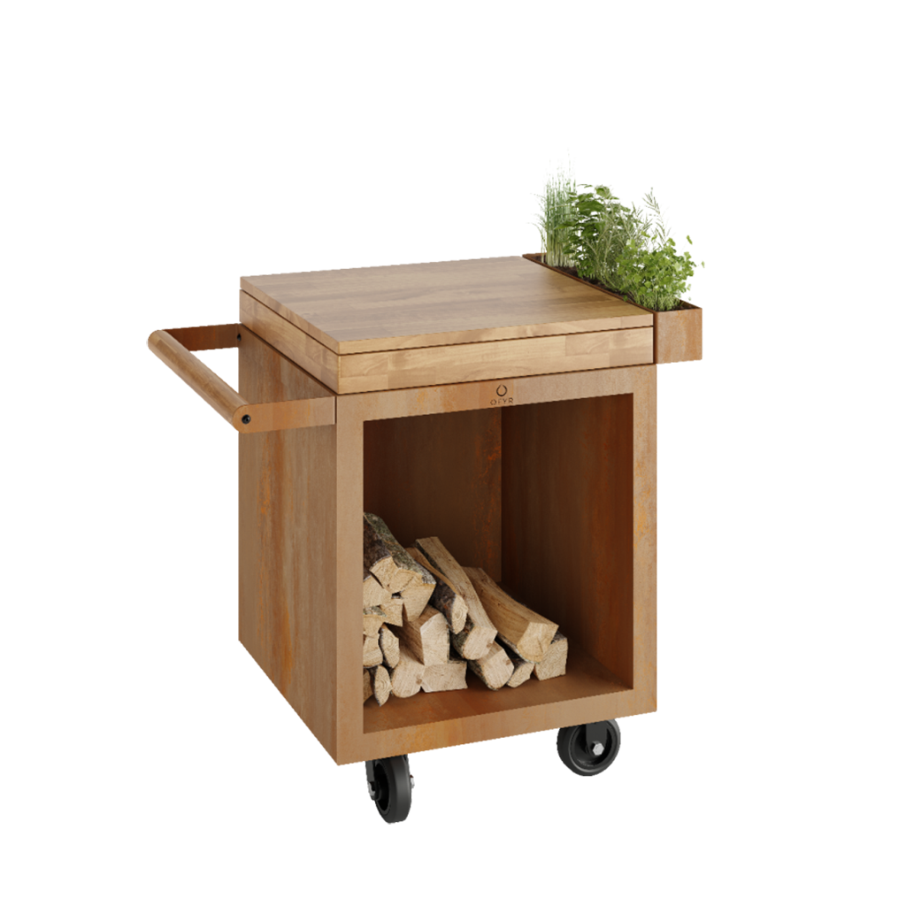 OFYR Mise en Place Table Corten 65 PRO