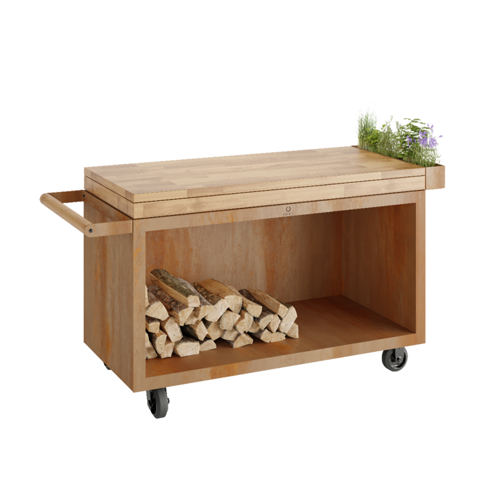 OFYR Mise en Place Table Corten 135 PRO