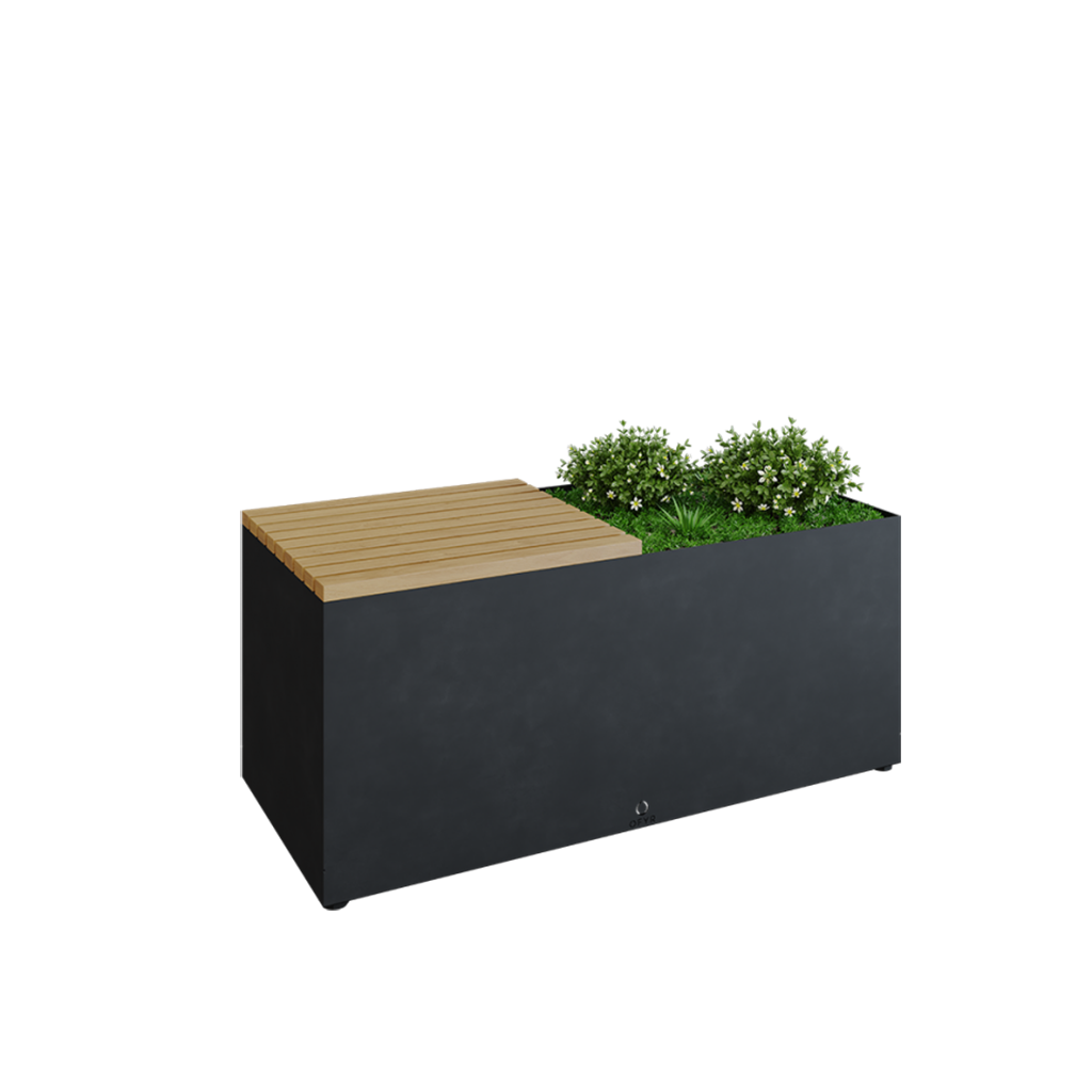 OFYR Herb Garden Bench Black