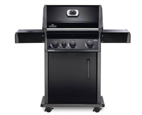 Barbecue NAPOLEON Gaz - Rogue Serie R 3 brûleurs + 1 réchaud latéral + 1 brûleur Rotissoire