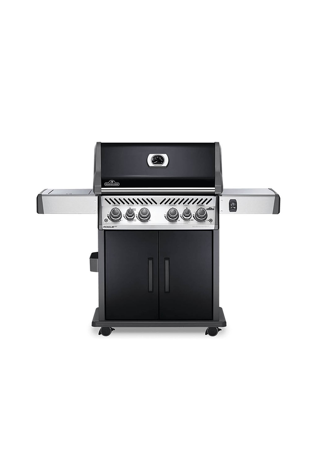 Barbecue NAPOLEON Gaz – Rogue Serie RSE – 4 brûleurs + 1 Sizzle Zone + 1 brûleur arrière – Coloris NOIR