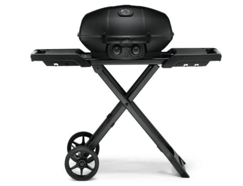 Barbecue NAPOLEON - Portable Gaz - Travel Q PRO - 2 brûleurs - avec chariot pliant - Série Limitée Phantom